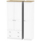 Venice Tall Triple 2 Drawer Wardrobe